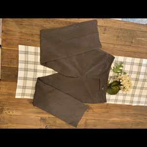 Ann Taylor fully lined, pinstripe pants